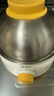 美的（Midea）【政府補貼】煮蛋器蒸蛋器雙層14顆蛋家用自動(dòng)斷電迷你雞蛋羹神器防干燒不銹鋼便攜式MZ-ZDE1602 曬單實(shí)拍圖