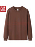 凡客誠(chéng)品vancl官方店230g純棉男士長(zhǎng)袖T恤休閑圓領(lǐng)男士 咖啡 L 曬單實(shí)拍圖