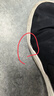 沙馳（SATCHI）男鞋透氣一腳蹬套腳休閑鞋輕便懶人鞋布鞋樂福鞋子男 黑色S0852001A 40 曬單實(shí)拍圖