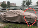 恩柏盛汽車(chē)車(chē)衣全車(chē)罩防曬罩牛津布遮陽(yáng)擋防雨隔熱加厚防塵罩通用蓋車(chē)布 L+（適用4.7-4.85米轎車(chē)） 100%牛津布600D通用型加厚車(chē)衣丨京倉速發(fā) 曬單實(shí)拍圖