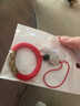 派欽中國風(fēng)手機鏈掛繩短款u盤(pán)掛件女男編織指環(huán)扣鑰匙防丟掛飾吊墜繩 手腕款-酒紅色 曬單實(shí)拍圖