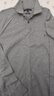Tommy Hilfiger【透氣舒適】秋冬男裝經(jīng)典1985純色繡標珠地網(wǎng)眼長(cháng)袖T恤POLO 灰色P91 M （推薦：135-150斤） 曬單實(shí)拍圖