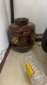 家用陶瓷加厚酒壇土陶泡酒罐儲酒藏酒缸老式泡酒壇50斤100斤 紅釉 水容量50斤加厚酒壇 曬單實(shí)拍圖