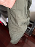 真維斯（Jeanswest）褲子男款春秋季純棉直筒寬松大碼工裝褲加絨美式闊腿休閑長(cháng)褲顯瘦 軍綠色 【常規】 30 【XL】建議130-150斤 曬單實(shí)拍圖
