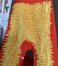心楠嬰兒爬爬服春秋冬防寶寶臟爬行服衣罩衣長(cháng)袖爬行服戶(hù)外拖地板連體 桔色 90碼【長(cháng)袖款】A類(lèi) 建議0-2歲 曬單實(shí)拍圖