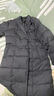 職業(yè)羽絨棉服工作服男女同款中長(cháng)款冬季氣質(zhì)加厚酒店銀行 女款黑色 XL 曬單實(shí)拍圖