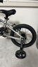 KinderKraftkk兒童自行車(chē)超輕4-6-12歲學(xué)生單車(chē)青少年男女孩禮物山地車(chē)14寸紫 曬單實(shí)拍圖