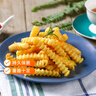 京鮮生 安格瑞冷凍3/8波浪曲薯條2斤/袋 美式兒童薯制品 西餐小食 曬單實(shí)拍圖