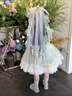 G.DUCKKIDS女童夏季洛麗塔花仙子裙子寶寶公主裙超萌網(wǎng)紗裙生日禮服蓬蓬裙潮 裙子+拖尾可當(dāng)頭飾+打底衫 120 尺碼5~6歲【110-120cm】 曬單實(shí)拍圖