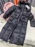 波司登（BOSIDENG）25新款羽絨服女長(cháng)款90絨泡芙高充絨遮肉顯瘦冬厚款外套B250243108 【趨勢推薦】幻夜黑-自然光8633 XS 155/80A 體重約100斤以?xún)?曬單實(shí)拍圖