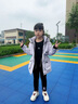 波司登（BOSIDENG）25新款羽絨服女童5A抗菌絨極寒連帽冬厚款保暖外套T250242312Q 【趨勢推薦】冰沁紫9EH7 120 /60 約 110-120cm 22kg 曬單實(shí)拍圖