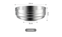 美廚（maxcook）304不銹鋼碗 加厚大湯碗雙層隔熱 餐具面碗20CM MCWA745 曬單實(shí)拍圖