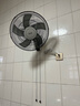 美的（Midea）【五葉大風(fēng)力】壁扇/家用空氣通風(fēng)電風(fēng)扇/節(jié)能低噪風(fēng)扇/工廠通風(fēng)吊扇/商用款廣角搖頭風(fēng)扇 FWA40YA 曬單實(shí)拍圖
