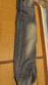 Homlean美式水洗牛仔褲男春夏高街痞帥寬松直筒闊腿長(cháng)褲子HS05復古藍M 曬單實(shí)拍圖