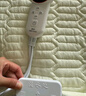 金正（NINTAUS）水暖電熱毯水暖毯水電褥子水循環(huán)電熱毯智能雙人2025新款1.2*1.8m 曬單實(shí)拍圖