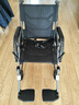 迪護三折疊手動(dòng)輪椅老人專(zhuān)用出行輕便旅行手推車(chē)可折疊便攜式老年人 曬單實(shí)拍圖