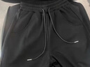 浪莎運動(dòng)褲女冬季加絨窄版拼接香蕉褲寬松顯瘦休閑衛褲闊腿褲百搭褲子 曬單實(shí)拍圖
