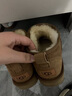 TGS UGG桑坡源頭純原秋冬季雪地靴女冬短筒羊皮毛一體迷你短靴子防滑保暖 6109栗色(2CM) 37 曬單實(shí)拍圖