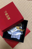 中鑫珠寶喜轉(zhuǎn)福祿黃金項(xiàng)鏈新中式999足金古法金葫蘆套鏈節(jié)日送禮物 5.46g 曬單實(shí)拍圖