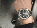 卡西歐edifice藍寶石輕薄鋼帶防水男表石英商務(wù)休閑螺釘表圈男士手表 EFR-S567YD-1A 曬單實(shí)拍圖