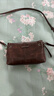 CHARLES&KEITH25秋季新品復古簡(jiǎn)約手提小方包斜挎包CK2-50671788 Distressed Coffee咖啡色 S 曬單實(shí)拍圖