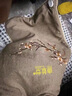 通用電氣（GE）電加熱馬甲艾灸衣服肩頸熱敷包護肩保暖背心睡覺(jué)坎肩艾草肩膀披肩 梅花長(cháng)版護肩-亞麻-棕咖 曬單實(shí)拍圖