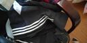 adidas經(jīng)典寬松運動(dòng)夾克外套男女春季阿迪達斯官方三葉草 炭黑/黑色/白色   L 曬單實(shí)拍圖