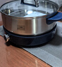 蘇泊爾（SUPOR）不銹鋼電火鍋 超薄速沸電煮鍋 火鍋專(zhuān)用鍋 家用多功能分體電熱鍋 4L涮肉多用途H40YK783  曬單實(shí)拍圖