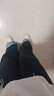 fredrical格子牛仔褲女2025新款高街復(fù)古撞色格子拼接胖mm寬松垂感闊腿長(zhǎng)褲 深藍(lán)色 XL 建議120-140斤 曬單實(shí)拍圖