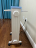美的（Midea）【金縷衣】取暖器家用/電暖器/電暖氣/加濕烘衣/13片全屋大面積取暖器/電熱油汀取暖器NY2213-18GW 曬單實(shí)拍圖