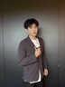 報(bào)喜鳥【可運(yùn)動(dòng)西服】秋季新款李乃文明星同款商務(wù)休閑西服通勤外套單西 深棕色 48 A(175/96) 曬單實(shí)拍圖