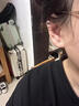 QMXD純999足銀耳釘女2025年新款養耳洞耳環(huán)睡覺(jué)免摘耳骨釘耳棒防堵針 s999足銀耳釘 一對 曬單實(shí)拍圖