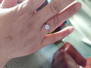 DRAGBOLL鉆戒真鉆莫桑鉆雪花扭臂結婚求婚戒指紀念日送女友生日禮物 閉口8-20號（下單聯(lián)系客服碼數(shù)） 2克拉鉆石 曬單實拍圖