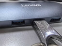 聯(lián)想（Lenovo）Type-C拓展塢擴展塢轉千兆網(wǎng)口USB-C轉RJ45有線(xiàn)網(wǎng)卡轉接頭筆記本電腦轉換器USB3.0分線(xiàn)器擴展器 曬單實(shí)拍圖