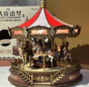 若態(tài)若來(lái)旋轉木馬八音盒音樂(lè )盒diy拼裝積木拼圖兒童玩具生日禮物女生 曬單實(shí)拍圖
