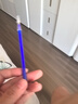 高溫消失筆熨燙水洗服裝布料皮革點(diǎn)位熱消筆褪色水溶色筆芯粗細桿 粗桿藍色50支 曬單實(shí)拍圖