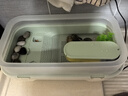 森森養烏龜專(zhuān)用缸家用龜缸烏龜飼養缸小烏龜專(zhuān)用缸爬臺曬臺烏龜缸 龜便分離【50cm+雨淋過(guò)濾】 曬單實(shí)拍圖