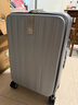 漢客行李箱男拉桿箱女登機旅行箱20英寸環(huán)?；颐艽a箱鎮店前側開(kāi)蓋鋁框 曬單實(shí)拍圖