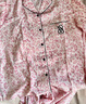 維多利亞的秘密 楊冪田曦薇同款 宅度假輕舒絨防靜電家居服長(cháng)袖長(cháng)褲秋季睡衣套裝 5NZY粉豹紋 11273305 S 曬單實(shí)拍圖