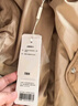 森馬（Semir）棉服女冬季仿羊羔毛馬甲牛角扣防潑水輕薄棉衣兩件套101724112008 曬單實拍圖