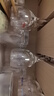 CLITON白酒杯分酒器 倒酒器家用帶刻度分酒壺小酒盅100ml 白酒壺6只套裝 曬單實(shí)拍圖