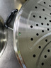 HUYO德國304不銹鋼蒸格家用帶耳蒸屜電飯鍋通用架食品級炒鍋加厚蒸籠 蒸格【適合鍋口內徑29.6~30.5cm】 曬單實(shí)拍圖