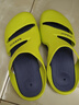 迪卡儂游泳男士運動(dòng)包腳拖鞋男洞洞鞋NABD2030708亮黃色藍底42-43碼 曬單實(shí)拍圖
