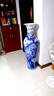 景德鎮陶瓷落地大花瓶手繪青花中式家居客廳裝飾酒店公司開(kāi)業(yè)擺件 2.2米青花富貴吉祥 曬單實(shí)拍圖