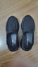 森達布鞋男春新商場(chǎng)同款舒適輕便一腳蹬厚底休閑鞋板鞋1YC01CM5 黑色 39 曬單實(shí)拍圖