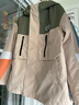 巴拉巴拉童裝兒童外套男童兩件套秋連帽軟殼衣防風(fēng)防潑水百搭小童 淺駝50006 100 曬單實(shí)拍圖