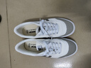 回力正品白色網(wǎng)球鞋休閑運動(dòng)鞋學(xué)生校鞋跑步鞋帆布鞋體考訓練鞋板鞋 白灰 41 曬單實(shí)拍圖