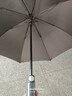小魔長柄雨傘超大號加固抗風(fēng)男士高端商務(wù)雨傘黑色可定制 曬單實拍圖