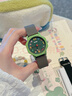 歌莉侑（GCCLIYO）手表女學(xué)生初高中HAPPY FRIENDS聯(lián)名高顏值可愛(ài)石英女生腕表禮物 牛油果綠【送禮盒】 曬單實(shí)拍圖