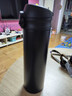 富光保溫杯大容量輕量水杯男女學(xué)生316不銹鋼車(chē)載彈蓋杯年貨禮品定制 紳士黑【316不銹鋼+濾網(wǎng)】500ml 曬單實(shí)拍圖